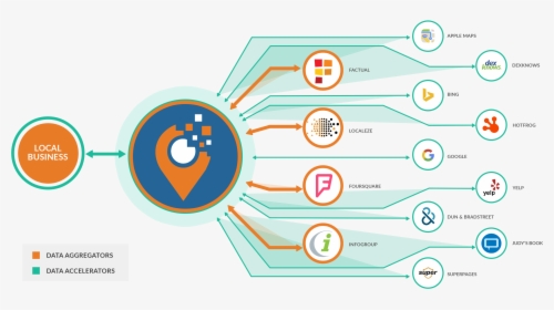 Advice Local"s Data Amplifier Network - Circle, HD Png Download, Free Download