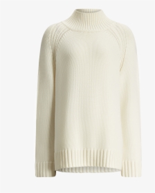 Joseph, New High Neck Sloppy Joe Knit, In Cream - Sweater, HD Png Download, Free Download
