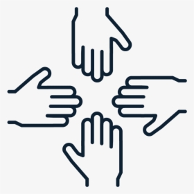 Tao Careers Icon - Volunteer Four Hands Icon, HD Png Download, Free Download