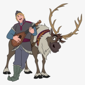 Drawing Of Sven And Kristoff, HD Png Download, Free Download