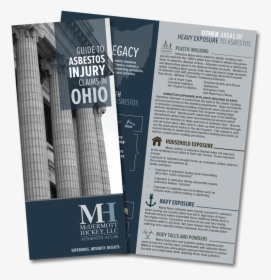 Guide To Asbestos Injury Ohio - Brochure, HD Png Download, Free Download