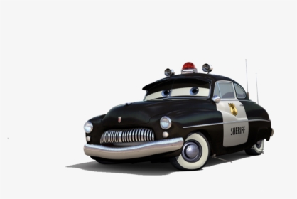 Coche Policia Rayo Mcqueen , Png Download - Cars Film Characters Sheriff, Transparent Png, Free Download