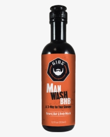 Gibs Man Wash Beard - Gibs Men's Hair Styling Products, HD Png Download, Free Download