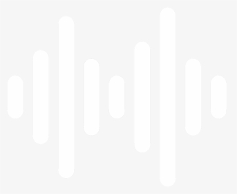 Audio Wave White Png, Transparent Png, Free Download