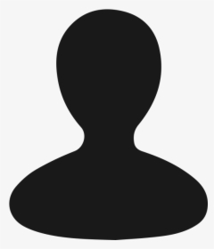 Transparent Member Icon Png - Simple Head And Shoulder Silhouette, Png Download, Free Download