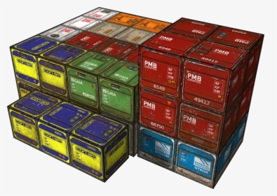 Transparent Crates Png - Paper Model Crate, Png Download, Free Download