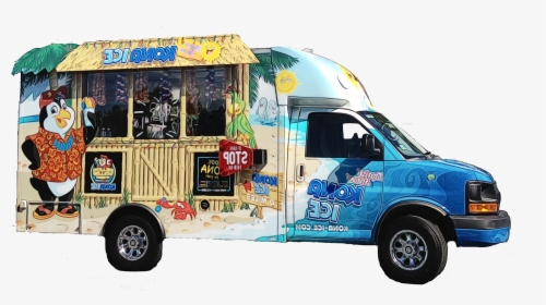 Car Food Truck Transport Commercial Vehicle - Van, HD Png Download, Free Download