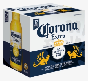 Corona Extra 12pk Bottles - Corona Extra 12 Pk, HD Png Download, Free Download