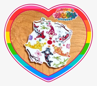 Kawaii Universe Cute Koi Mandala 2 Sticker Pic 01, HD Png Download, Free Download