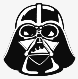 Darth Vader Clipart Stencil - Star Wars Darth Vader Clipart, HD Png Download, Free Download