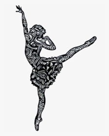 Neural Style Transfer - Ballet Dancer Silhouette, HD Png Download, Free Download