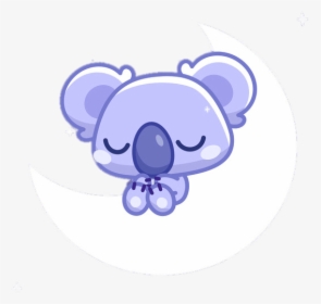 Sleepypaws The Snoozy Koala Sleeping On The Moon - Sleepy Paws Moshi Hd, HD Png Download, Free Download