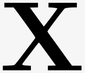 Letter X Alphabet Clip Art - Letter X Png, Transparent Png, Free Download