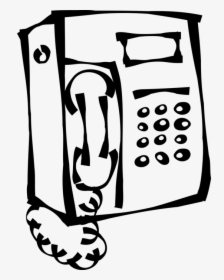 Vector Illustration Of Office Telephone Provides Essential, HD Png Download, Free Download