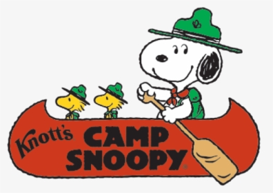 Camping Clipart Snoopy - Knott's Camp Snoopy Logo, HD Png Download, Free Download