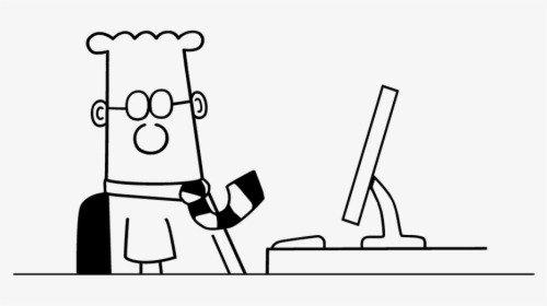 How To Fail At Almost Everything And Still Win Big - Dilbert Black And White, HD Png Download, Free Download