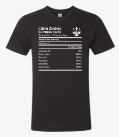 Aries Nutritional Facts Shirt, HD Png Download, Free Download