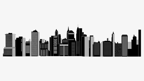 Clipart - Cityscape Clipart, HD Png Download, Free Download