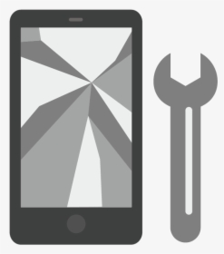 Phone Cracked Screen Repair Logo, HD Png Download, Free Download