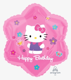 Happy Birthday With Hellokitty, HD Png Download, Free Download