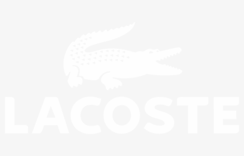 lacoste white logo