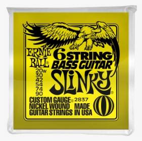Ernie Ball Baritone Slinky , Png Download - Ernie Ball Strings, Transparent Png, Free Download