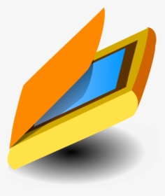 Angle,yellow,automotive Design - Yellow Computer Scanner, HD Png Download, Free Download