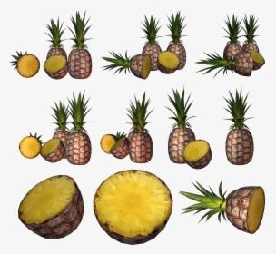 Download And Use Pineapple In Png - Ананас Разрезанный, Transparent Png, Free Download