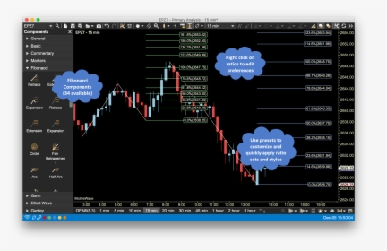 Fibonacci Trading Software, HD Png Download, Free Download