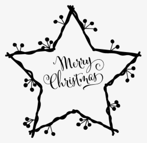 Merry Christmas Star Clipart, HD Png Download, Free Download