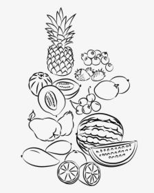 Transparent Pineapple Drawing Png - Seedless Fruit, Png Download, Free Download