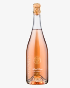 Moet Rose Png -frank Family Nv Brut Rose - Glass Bottle, Transparent Png, Free Download