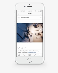 Instagram-mockup - Instagram On Phone Mockup Png, Transparent Png, Free Download
