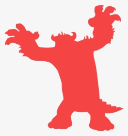 Monster Silhouette, HD Png Download, Free Download