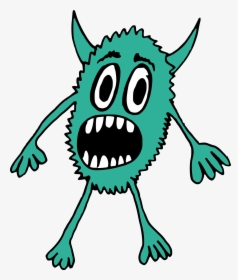8 Cartoon Monster Vector 6, HD Png Download, Free Download