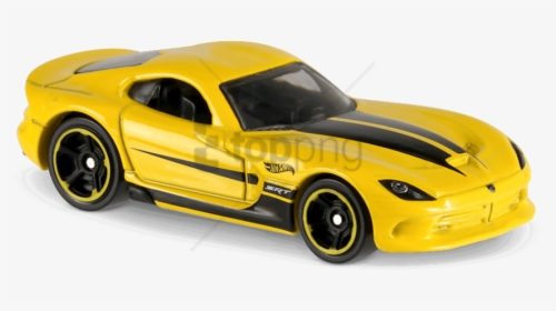 Land Car,yellow,motor Vehicle,performance Car,supercar,automotive - Srt Viper Hot Wheels, HD Png Download, Free Download