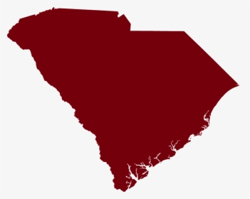 Sc Map - South Carolina Map With Flag, HD Png Download, Free Download