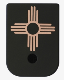 New Mexico Flag Brass Black Traditional Finish Mag, HD Png Download, Free Download
