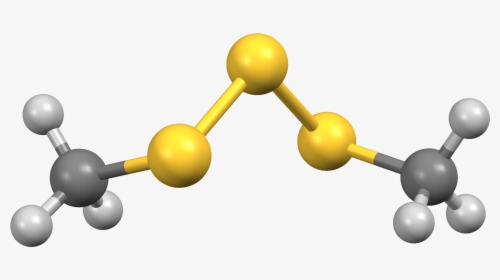 Dimethyl Trisulfide Dft Mercury 3d Balls - Molecules Models Of Mercury, HD Png Download, Free Download