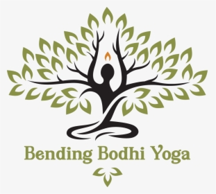 Bending Bodhi Yoga - Yoga Tree Logo Png, Transparent Png, Free Download