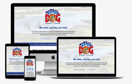 Totally Dog Kennel Miami, Fl Website Design - Web Design Interior Decorator, HD Png Download, Free Download