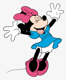 Transparent Scared Clipart - Cartoon Minnie Mouse, HD Png Download, Free Download
