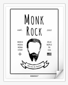 Monkrock Hipster Logo Est - Poster, HD Png Download, Free Download