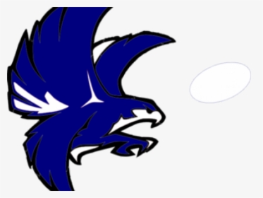 Peregrine Falcon Clipart Blue Falcon - Clipart Falcon With Football, HD Png Download, Free Download