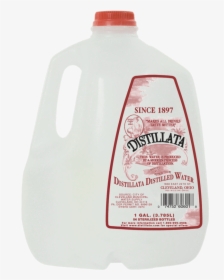 1 Gallon Distilled Water From Distillata - Bottle, HD Png Download, Free Download