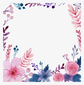 Flower Watercolor Background Png, Transparent Png, Free Download