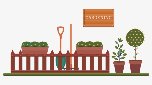 Gardening Growing Plants Illustration, HD Png Download, Free Download