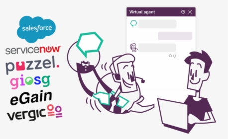 Conversational Ai Customer Service Features - Salesforce.com, HD Png Download, Free Download