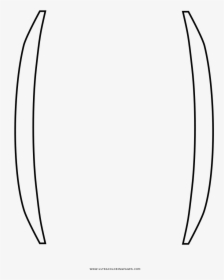 Parentheses Coloring Page - Circle, HD Png Download, Free Download