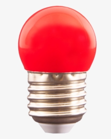 Foco Bombilla Miniatura Globo De Led Rojo 1w E27 127v - Foco Rojo Png, Transparent Png, Free Download